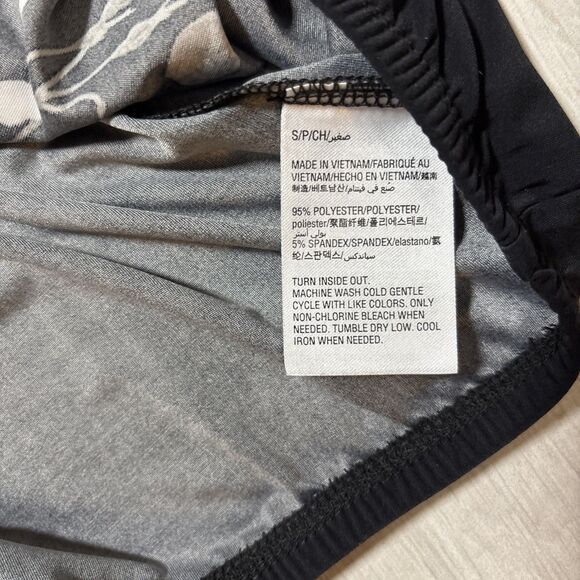 Womens SZ S razor back Floral Print Top tank Fairygrunge Whimsigoth - Picture 5 of 6